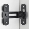 Favuit Door Bolt Stainless Steel 90° Bolt Lock Sliding Door