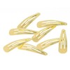 HAARallerliebst Hair Clips (8 Pieces | Shiny Gold | 5