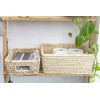 Fair Trade Wicker Storage Basket Braided Made of Palm Leaf
