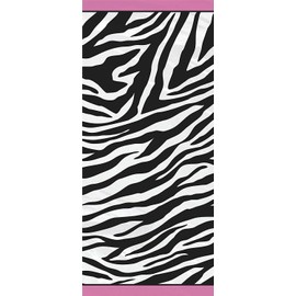 Unique Party 43388 - Cellophane Zebra Print Party Bags, Pack of 20