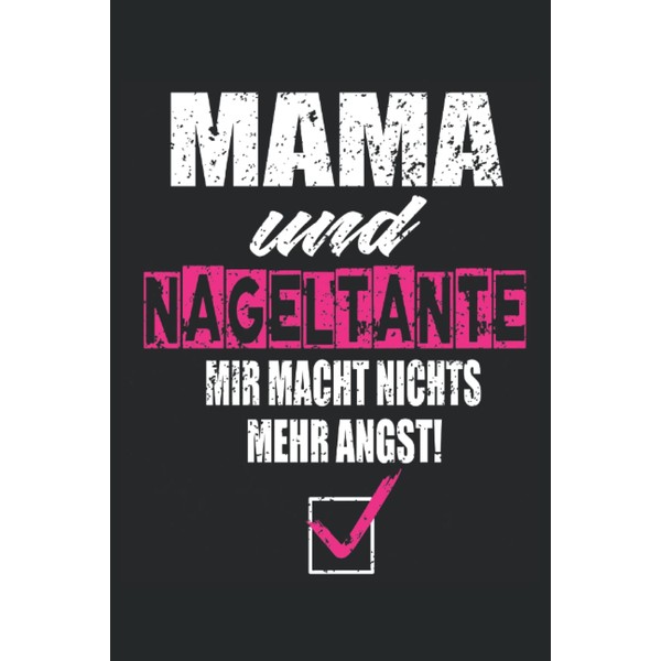 Nageldesign: Notizbuch A5 Liniert - zum planen, organisieren und notieren