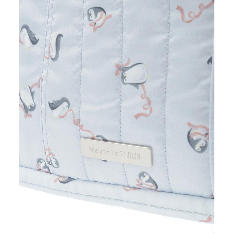 Maison de Fleur 08000626400 Women's Shoulder Bag, Penguin Quilted Shoulder