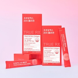 TrueRX Rich Collagen 6 boxes, 84 packets, 12 weeks of intensive collagen care / 트루알엑스 리치콜라겐 6박스 84포 12주분 콜라겐 집중관리 구성