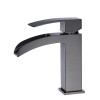 Vinnova Liberty Single Handle Basin Bathroom Faucet in Gun Metal