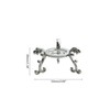 20Pcs Silver Crystal Ball Stand for Displaying Crystal Glass and