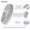 Dolores Cadena Hombre Cubana Diamant Esclava Pulsera Caballer Anillo