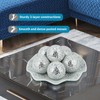 MDLUU 6 Pcs Mosaic Sphere Balls-Diameter 3 in, Decorative Orbs,