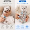 Cat Grooming Wrap for Nail Trimming – Self-Adherent Swaddle Cloth