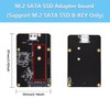GeeekPi DeskPi Lite M.2 SATA Expansion Board for Raspberry Pi