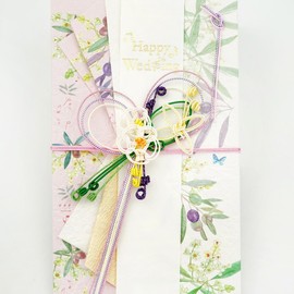 FRONTIA Traditional Japanese Money Envelopes, Olive, Decorative Fancy Envelopes for Cash, Wedding Gifts, Celebrations (6 Packs, Bulk Pack)