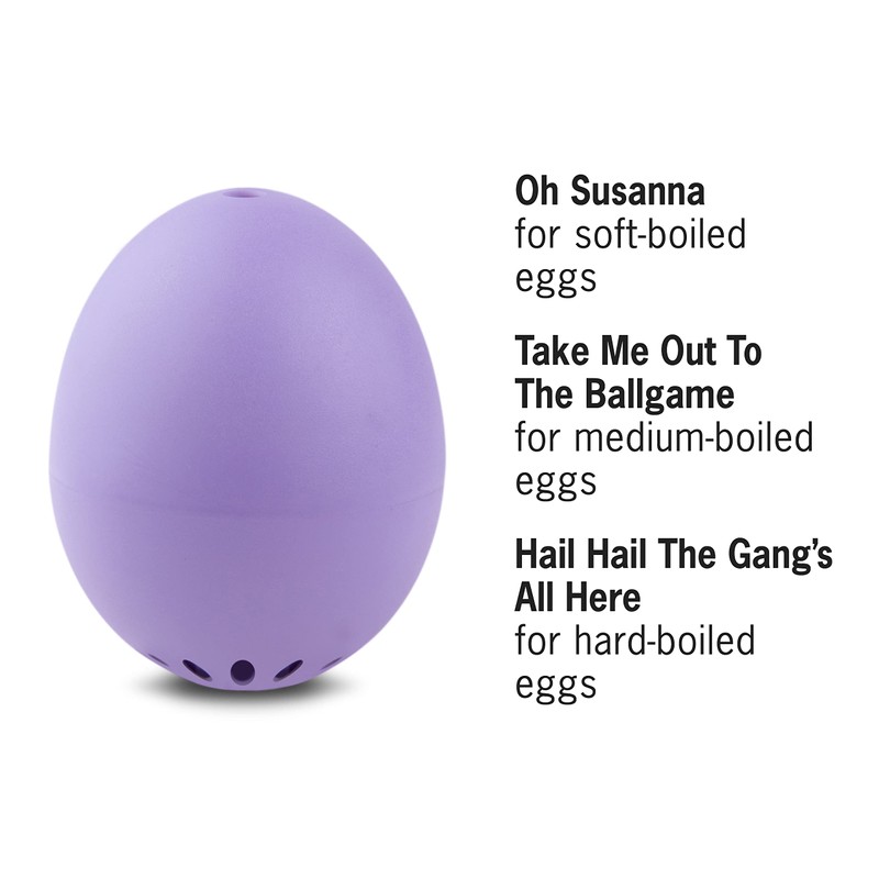 BeepEgg Basic Purple – Egg Timer for Boiling Eggs –
