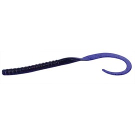 Zoom Ole Monster Magnum Worm, 9 Pack, 10.5in, Junebug Pepper Red, 026337X