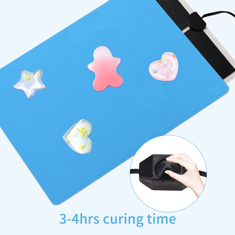 Resin Heating Mat Fast Curing Quick Resin Dryer with Temperature