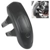 Motorcycle Rear Mudguard ABS Metal Black Tire Splash Guard Universal