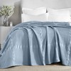 Superior Waffle Weave Cotton Blanket, Comfy Blanket for Bedroom Decor,