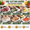 Stainless Steel Cutting Board for Food Prep – Double-Sided Chopping