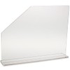 Omnimed Clear Acrylic Splash Guard Shield for Workstations and Sinks,