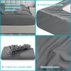 NANWEI Protector de Colchón 100% Impermeable con 2 Bolsas Laterales,