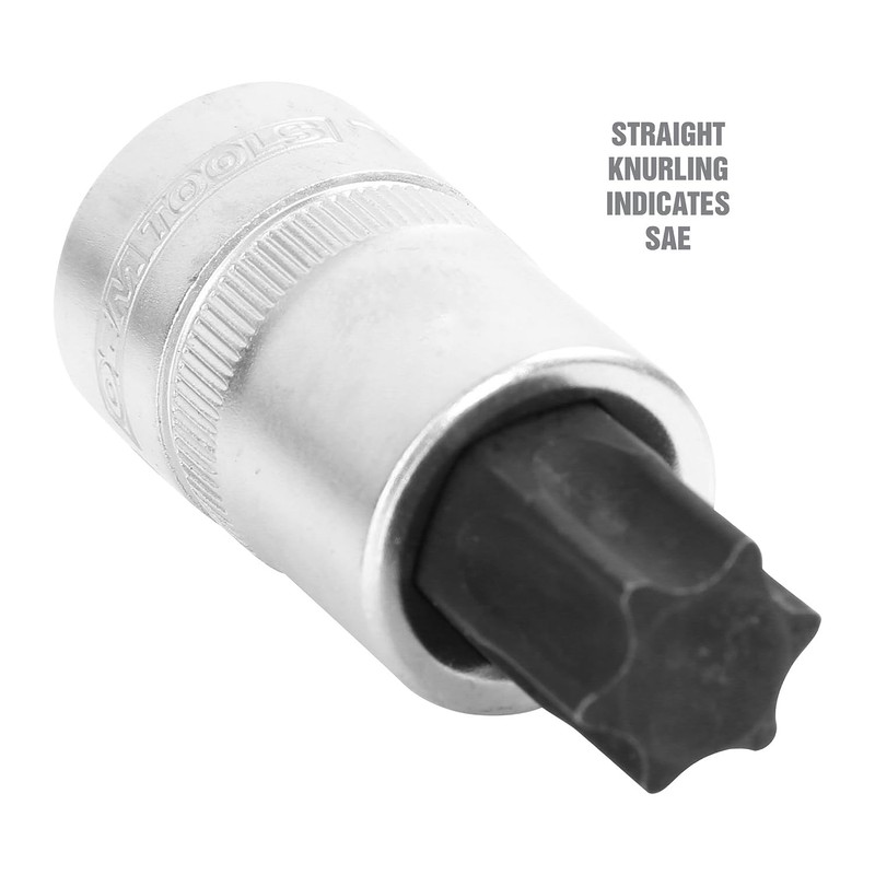 OEMTOOLS 23991 35 Piece Multi-Drive Star Socket Set, Torx Socket