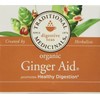 Traditional Medicinals Organic Ginger Aid Herbal Wrapped Tea Bags, 16 ct