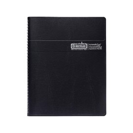 House of Doolittle 2024 Weekly And Monthly Planner Calendar, Black Cover, Tabbed, 8.5 x 11 Inches, January - December (HOD28302-24)