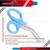 Sky Blue EMT Utility 7.5" Paramedic Bandage Shears Scissors EMS