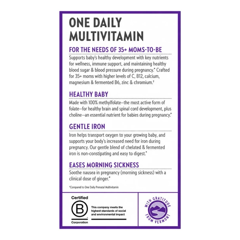 New Chapter Multivitamínico Prenatal Diario 60 Caps Sfn