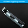 Maxtonser 55 Jigsaw Guide Wheel Roller Replacement Parts Durable Piston