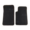 SDeelCase 2 Pcs Custom Fit Red Trim Front Carpets Floor