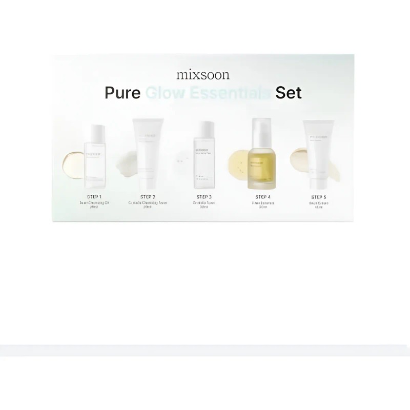 Mixsoon Kit De Viaje Pure Glow Essentials Set 5 Piezas