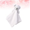 Totority 2pcs Plush Toy Towels Towls Comforter Teething Comforter Blanket