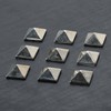 VAXPOT VA-2808 SLV Snowboard Deck Pad, Set of 9, Metal,