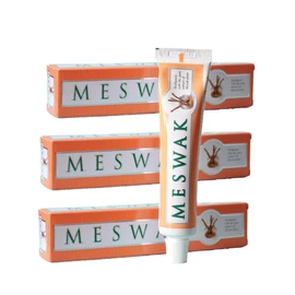 Kérala - Toothpaste - Ayurvedic - Meswak - Teeth and Gums Healthy - Pack of 3 x 100g