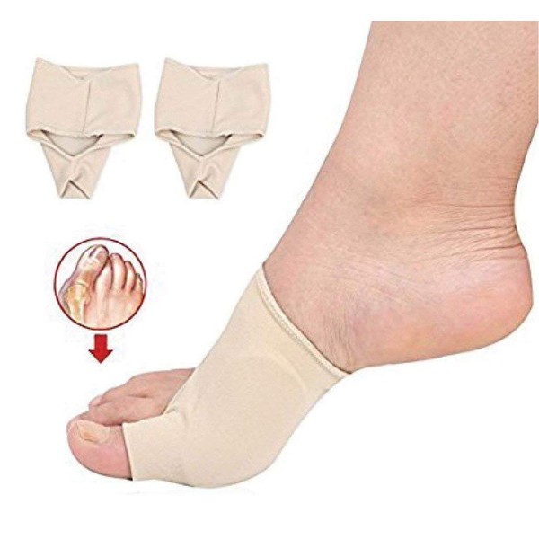 CYG&CL Bunion Corrector and Bunion Pain Relief Sleeves Toe Protector with Gel Toe Spacers, Built-in Soft Silicone Pads for Big Toe Straighten, Hallux Valgus, Hammer Toe for Day and Night Use