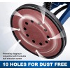 10Pcs 9" Drywall Sanding Discs 10-Hole Hook Loop 40-240 Grit