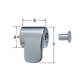LIXIL INAX A-3561-1/NC Bathroom Fittings, Thermostat Mixing Faucet, 2 Tank Type, For Baby Baths, ON-OFF Handle