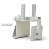 Medline Bathtub Safety Grab Bar, Handle Clamps on to Side