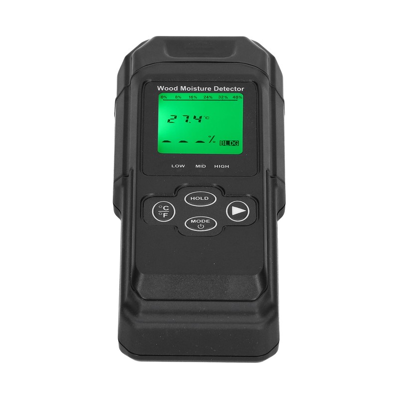 Wood Moisture Tester Building Materials Moisture Enviroment Temperature Detection with