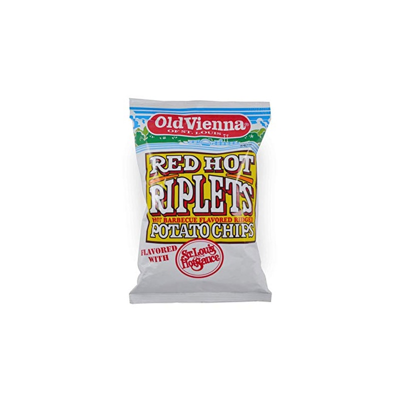 Old Vienna of St. Louis Snacks (Red Hot Riplets Hot