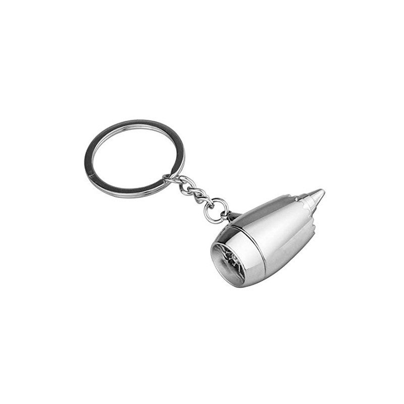 DonJordi Engine Turbine Keyring with Ring for All Pilots and