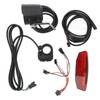 Electric Bicycle Front Rear Light Set Electric Bike Headlight Tail