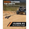 DAYDOOR Winch Rope Extension, 1/4'' x 50ft Synthetic Winch Extension