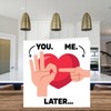 Funny Anniversary for Wife Girlfriend Partner - Hand Signals -