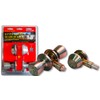 Mobile Home Entry Lockset. Door Lock & Deadbolt. Stainless Steel