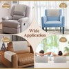 ECISZ Recliner Headrest Protector 3 Pieces Headrest Cover for Recliner