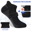 VVFXX Men's Socks 6 Pairs Low Cut Wicking Men's Athletic