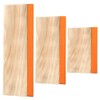 Caydo 3 Pieces 3 Sizes Screen Printing Squeegee, 75 Durometer
