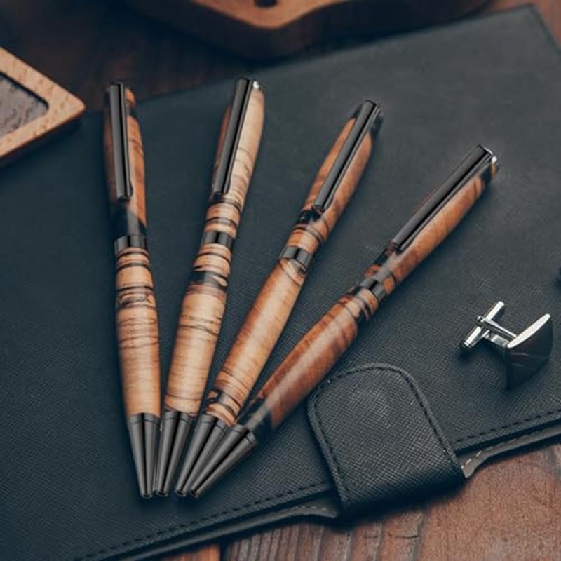 omocatch 10 Pcs Pen Kits for Wood Turning, 7mm Slimline