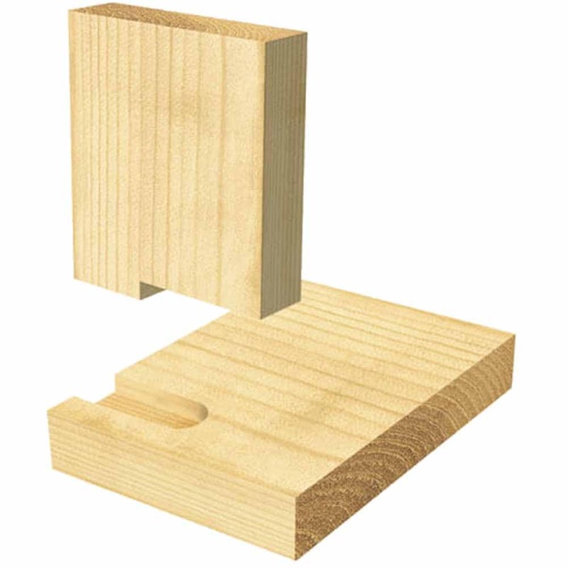 Trend CraftPro Straight Two Flute Router Cutter Bit, 1/2 Inch