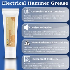 Horex Hammer Drill Grease 50g Electrical Power Tool Rotary Bit Lubricant Anti Seize Squeak Prevent Rust Rotary Accessories for Wrenches Angle Grinders Polishers Lawn Mowers Screws an Blades Motors